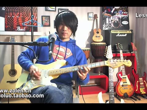 左轮电吉他教学全集图片_左轮电吉他教学全集